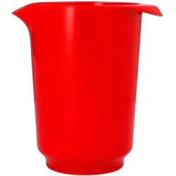 Rühr-/Servierbecher 1500 ml Kunststoff Rot