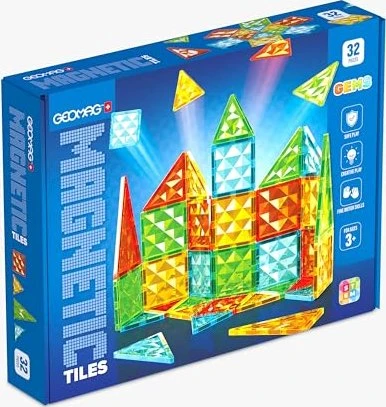 Geomag Magnetic Tiles 32 Teile