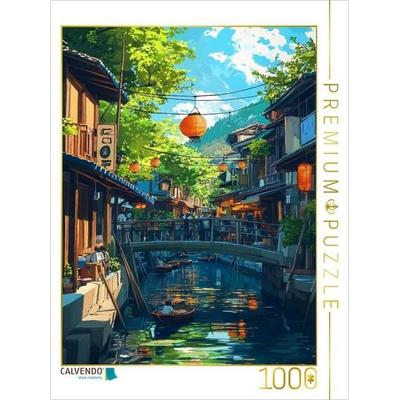 CALVENDO Puzzle Taling Chan Floating Market - Thailand | 1000 Teile Lege-Größe 64 × 48 cm Foto-Puzzle für glückliche Stunden
