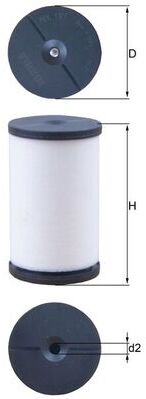 Mahle Hydraulikfilter, Automatikgetriebe Hx 191 Für Cupra Vw