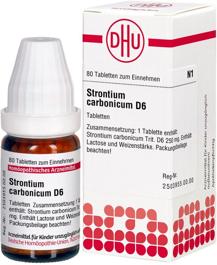 DHU Strontium Carbonicum D6 Tabletten 80stk