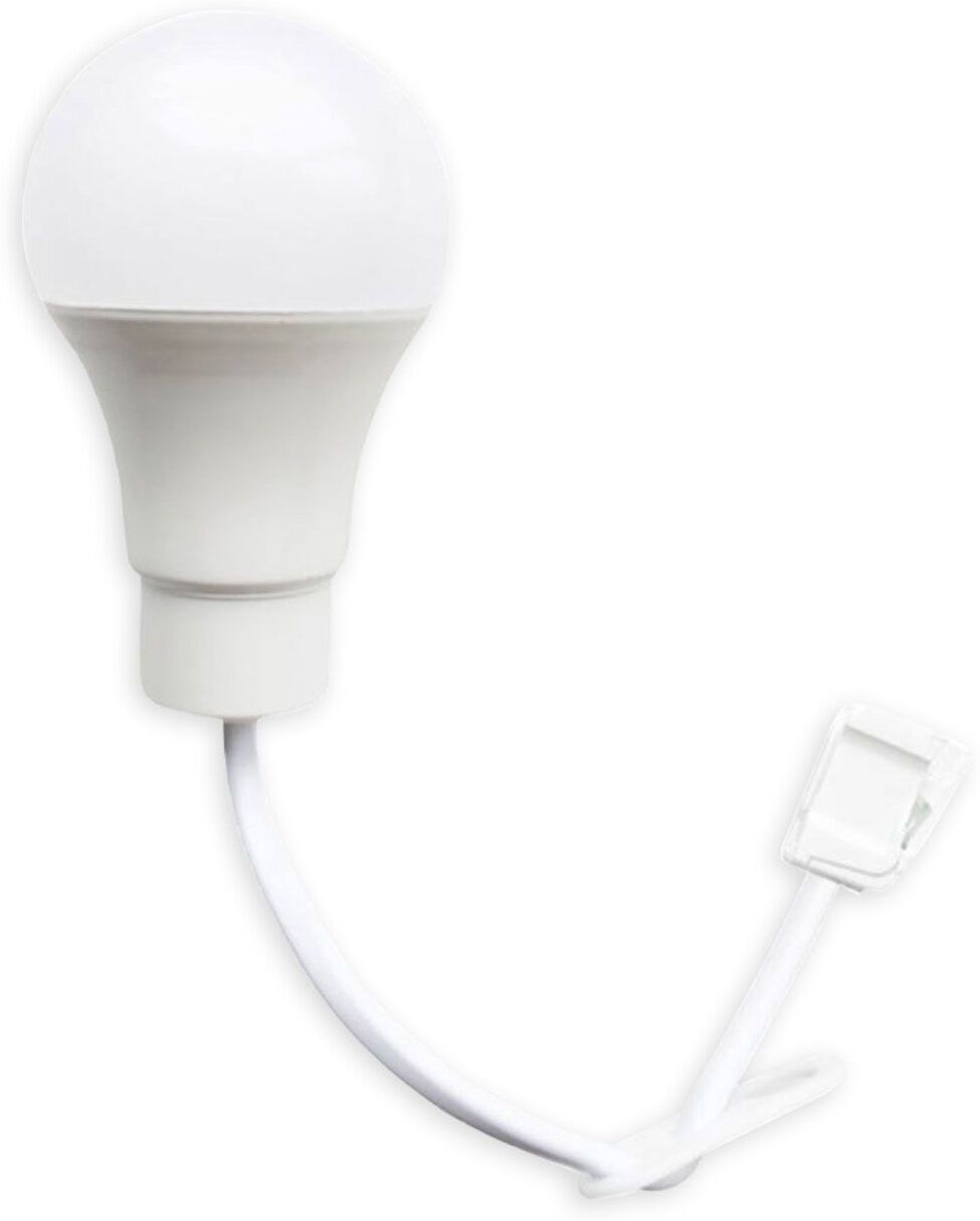 Isoled Baufassung E27 Set Mit Federklemme, Öse Und Fix Montierte Led Bulb 9w, Warmweiß