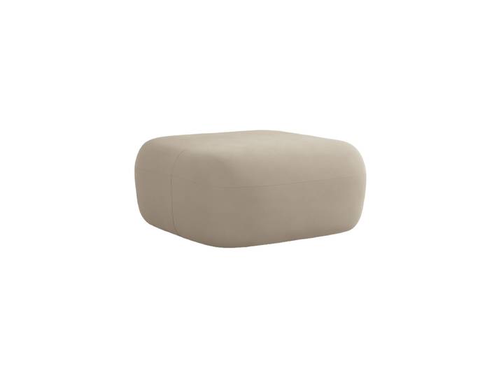 Design Sitzpouf Estro Samt Beige chosen by Bloomingloft