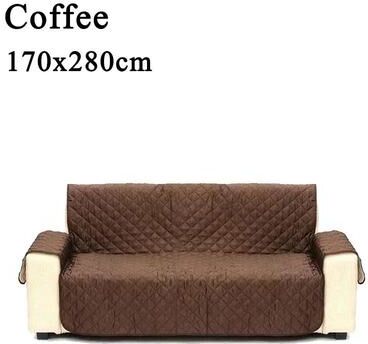 Uplift Picks ComfortShield Non Slip Sofa Cover Protector Washable Pet Sofa Cushion Cover Wear Resistant Furniture Cover brown 170x280 Cm