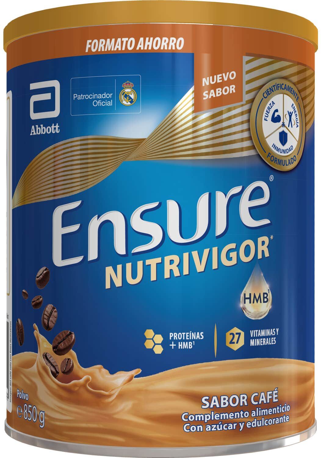 ENSURE Nutrivigor Sabor Café 850 g