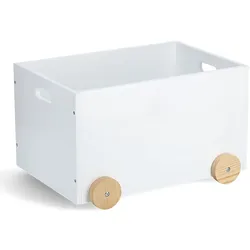 Kinder-Spielzeugkiste (BHT 36x30x50 cm) - weiß - BHT 36x30x50 cm