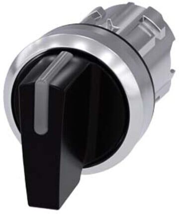 Siemens Interrupteur à bouton-poussoir 3SU1052-2BM10-0AA0 lumineux 22 mm rond métal (3SU10522BM100AA0)