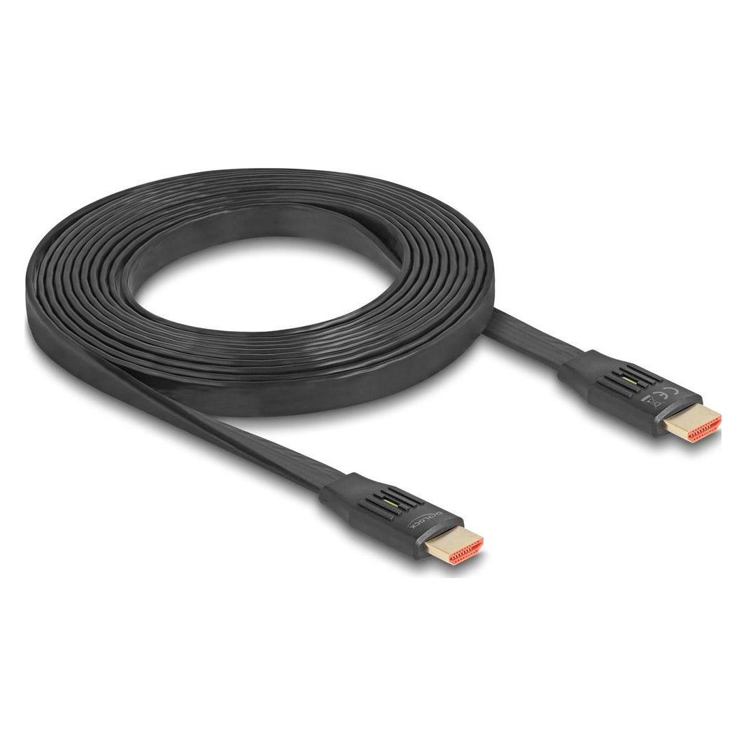 Delock High Speed HDMI Flachbandkabel 48 Gbps 8K 60 Hz 3 m (3 m) (81003)