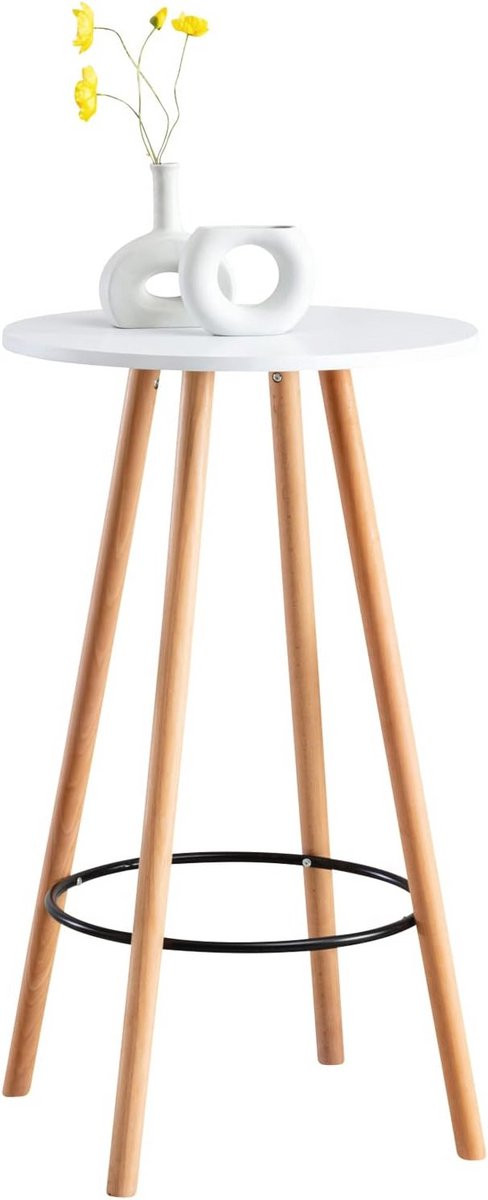 Ronde statafel Mijas - Wit