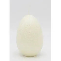 Glamour Glitter Eikerzen Vanilla 90 x Ø 60 mm, 6 Stück