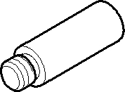 Dornbracht Verlängerung-Stange Zugstange 09310902390 Verlängerung 20mm