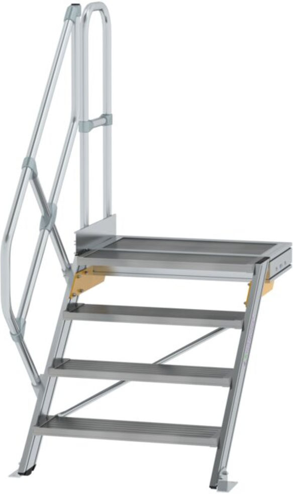 MUNK Aluminium-Treppe Plattform 45° 4 Stufen (600444)