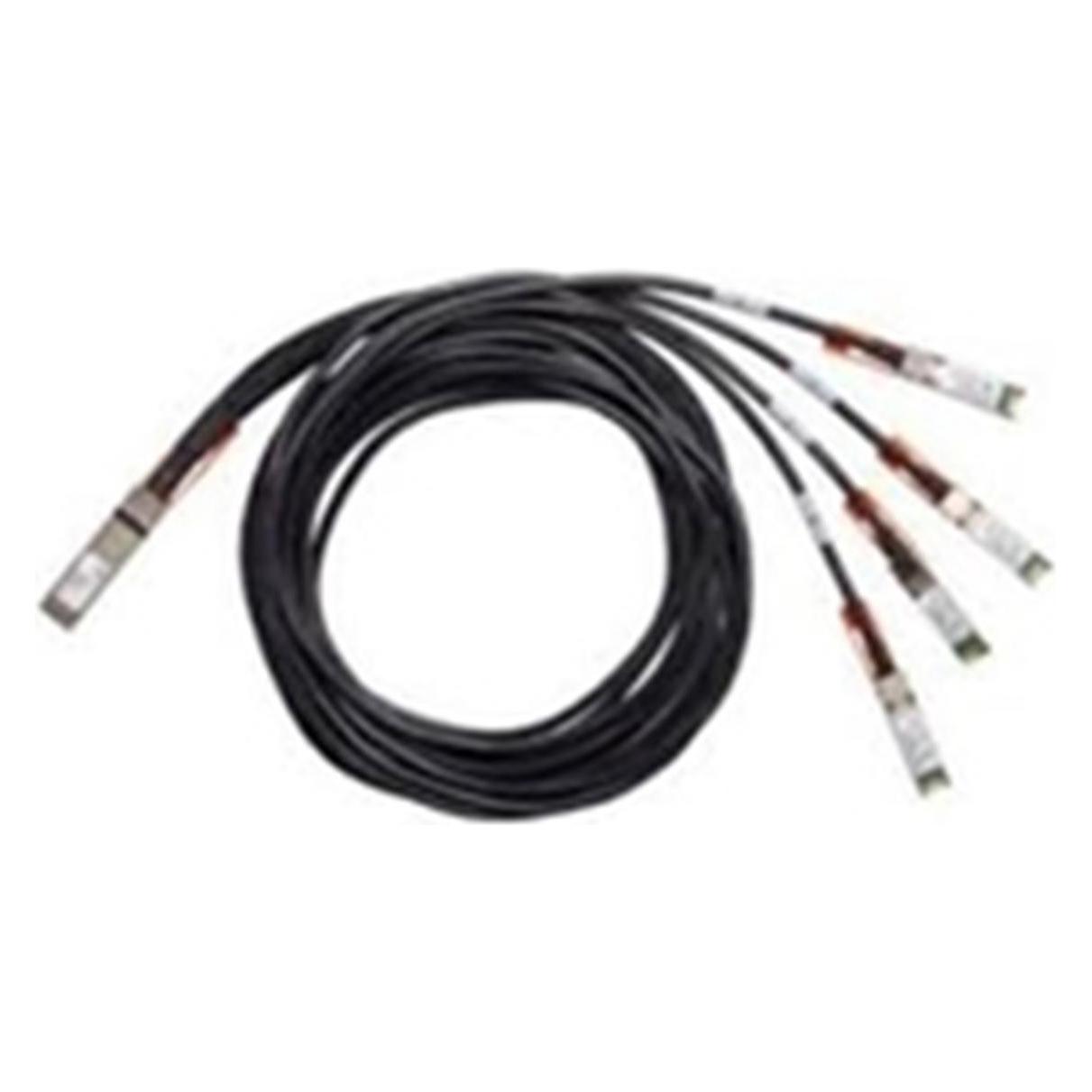 Cisco 100GBase Passive Copper Splitter Cable (QSFP-4SFP25G-CU3M=)
