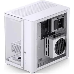 Jonsbo TK-2 2.0 (ATX, mATX, Mini-ITX), PC Gehäuse, Weiss, Schwarz
