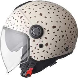 GMS-Moto Gelato Stracciatella, Jethelm - Beige/Braun - XXL