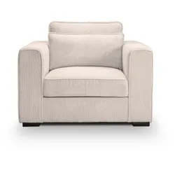 1,5-Sitzer-Sofa Almera Graubeige