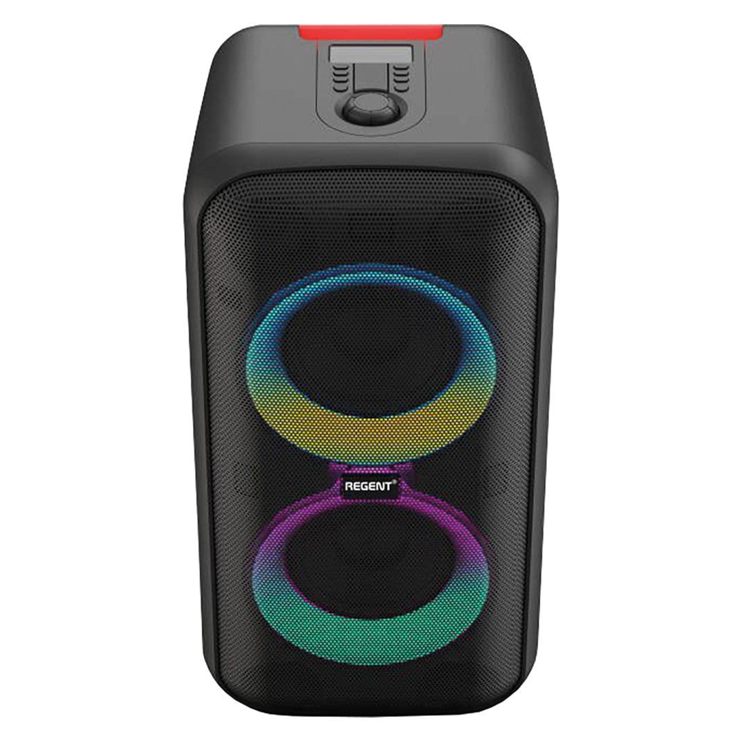 Ferguson Bluetooth-Lautsprecher REGENT Power Audio 400BT RGB 60W FM USB AUX DSP Schwarz (5907115004426)