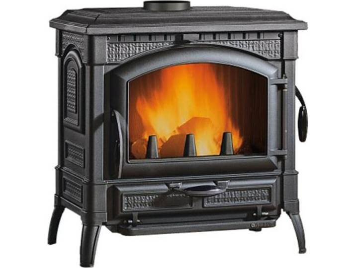 Poêle à bois en fonte émaillée 9.3kw - Nordica Extraflame - ISOTTALEAN -