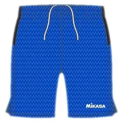 Mikasa, Herren, Sporthose, Short (L), Blau