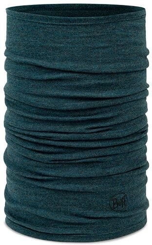 Buff Merino Midweight Melange Tourmaline Tubular Neckwear