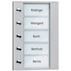 TCS Tür Control Audioaußenstation 1-reihig PDT05-EN/04