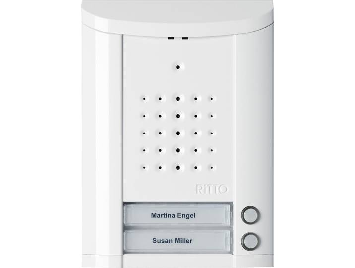 RITTO Entravox Station de porte 2WE 1840270 blanc