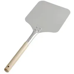 230 mm Aluminium-Pizzaschaufel, Holzgriff, leicht und robust – Equipementpro