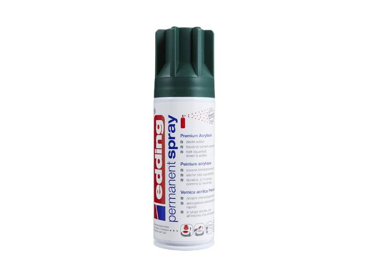 Edding Acryllack Seidenmatt Moosgrün 0.2 l