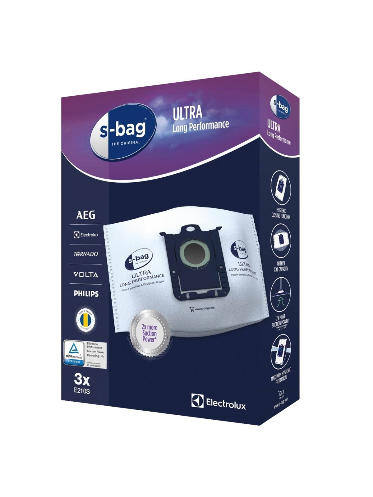 Electrolux s-Bag E210S Ultra Long Performance