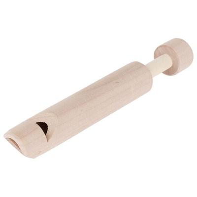 Goki UC100 - Kolbenflöte, unbehandelt, Holz, 16,5 cm, Musikinstrument