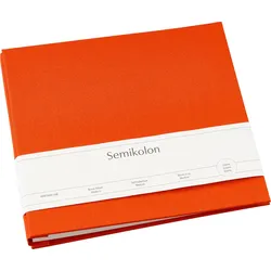 Uni Schraubalbum Fotoalbum mittel, orange
