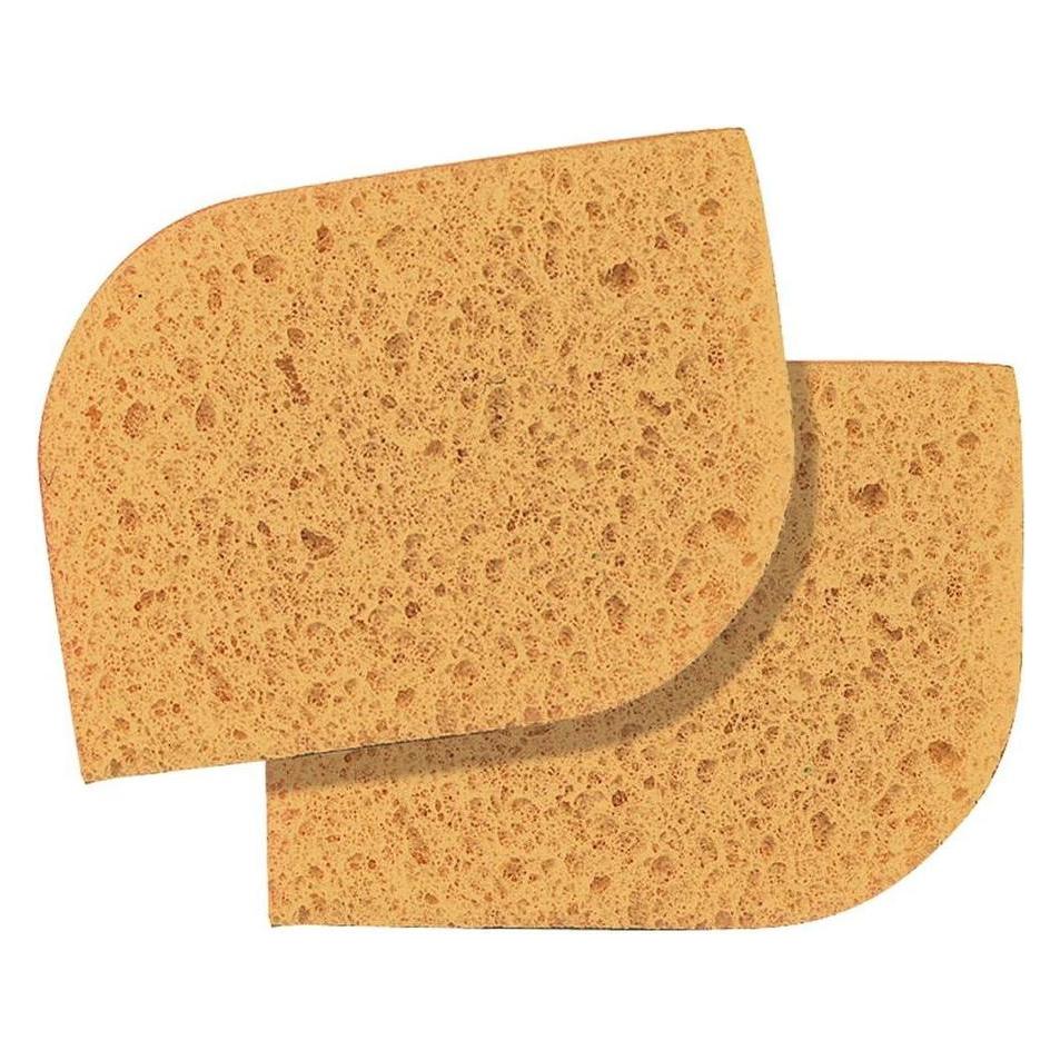 Peggy Sage Natural Cleansing Sponge Natural Makeup Remover Sponge 2Pcs (3529311201847)