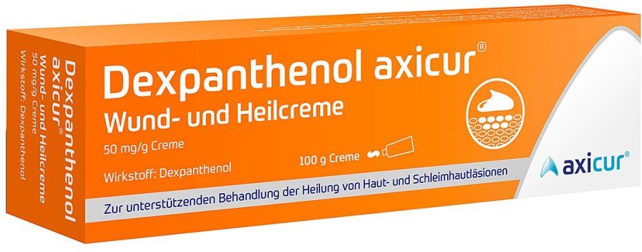 Dexpanthenol axicur® Wund- und Heilcreme 100g