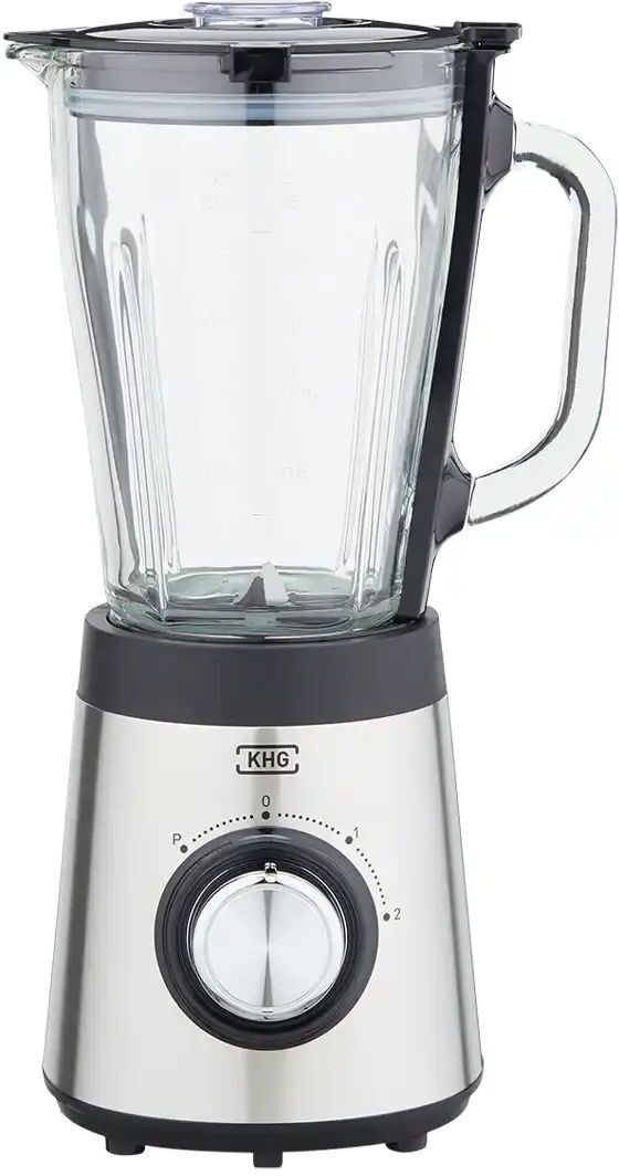 KHG Standmixer  STA-502ES ¦ silber ¦ Glas,Edelstahl,Kunststoff ¦ Maße (cm): B: