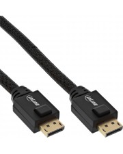 InLine DisplayPort Aktiv-Kabel 4K2K schwarz vergoldete Kontakte 15m 15 m 20-polig (17115A)