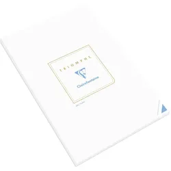 Clairefontaine 10x Block Triomphe A4 90g blanco- Weiß 6170C