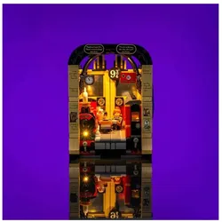 Light my bricks LMB 2.0 LED Licht Set für LEGO 76450 Harry Potter - Buchstütze Hogwarts Express