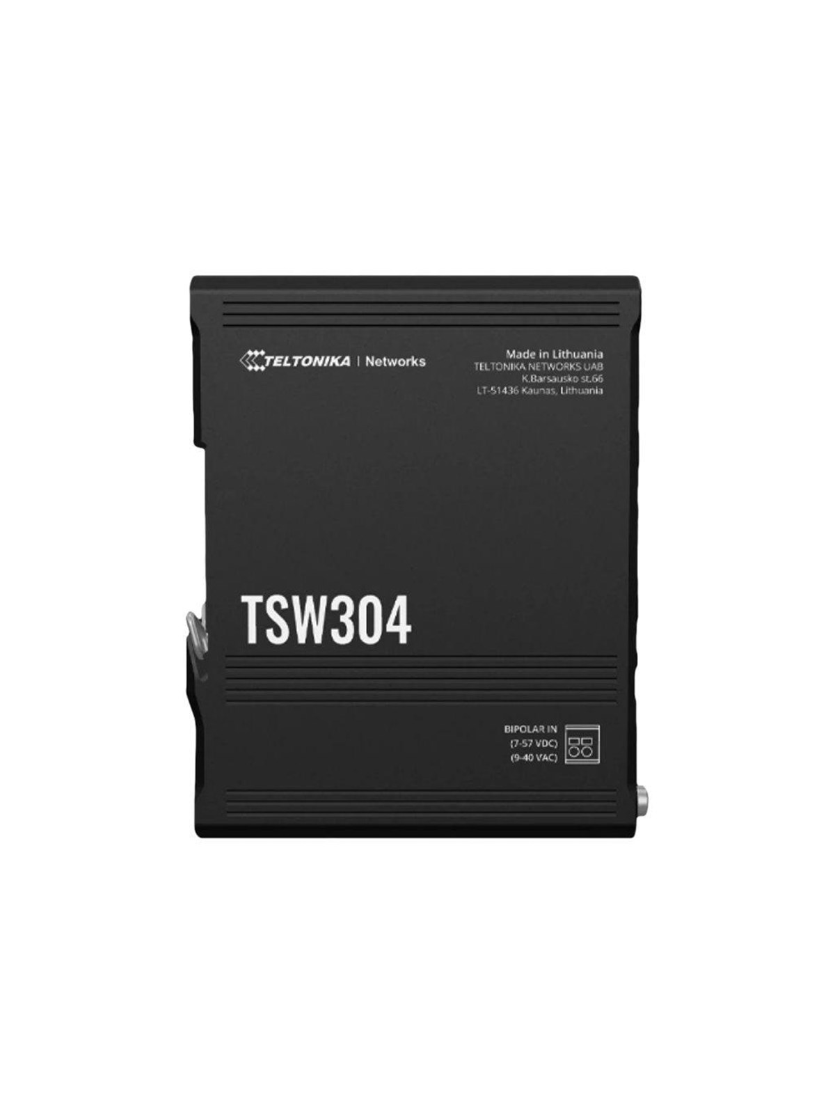 Teltonika TSW304 DIN Rail Ethernet Switch (TSW304000010 / Standard package withouth PSU)