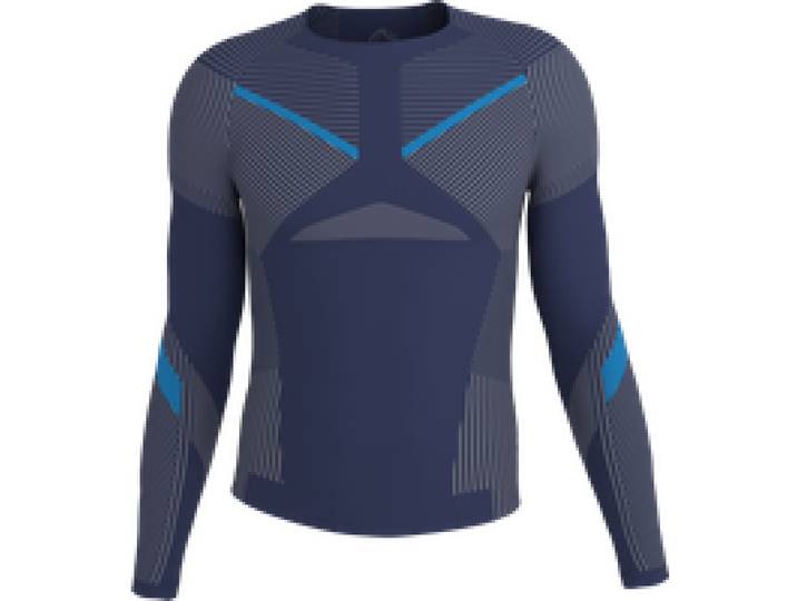 CRIVIT Sous-vêtement technique femme ou homme (hommes, Bleu, L)