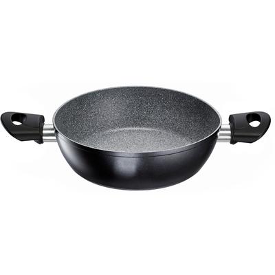 Servierpfanne SCHULTE-UFER "Magma", schwarz, Ø:24cm, Pfannen, Induktion