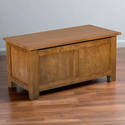Crafters and Weavers Mission Solid Oak Trunk