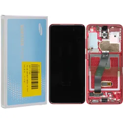 LCD Display für Samsung Galaxy S20 G980F, Galaxy S20 5G G981B, Aurora Red
