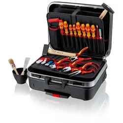Werkzeug-Koffer 24-teilig Elektro 2x PH 2x PZ 4x Schl. Kabelschneider Messgerät