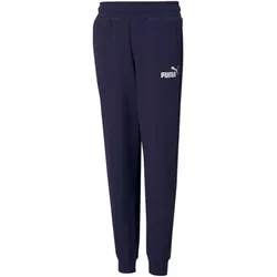 PUMA Essentials Logo Fleece-Jogginghose Jungen peacoat 116