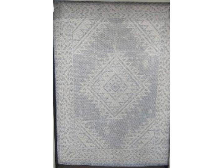 Novel Outdoorteppich, Blau, Creme, Textil, rechteckig, 120x170 cm, In verschiedenen Grössen erhältlich, UV-beständig, pflegeleicht, leicht zusammenrollbar, Teppiche & Böden, Teppich, Outdoorteppich