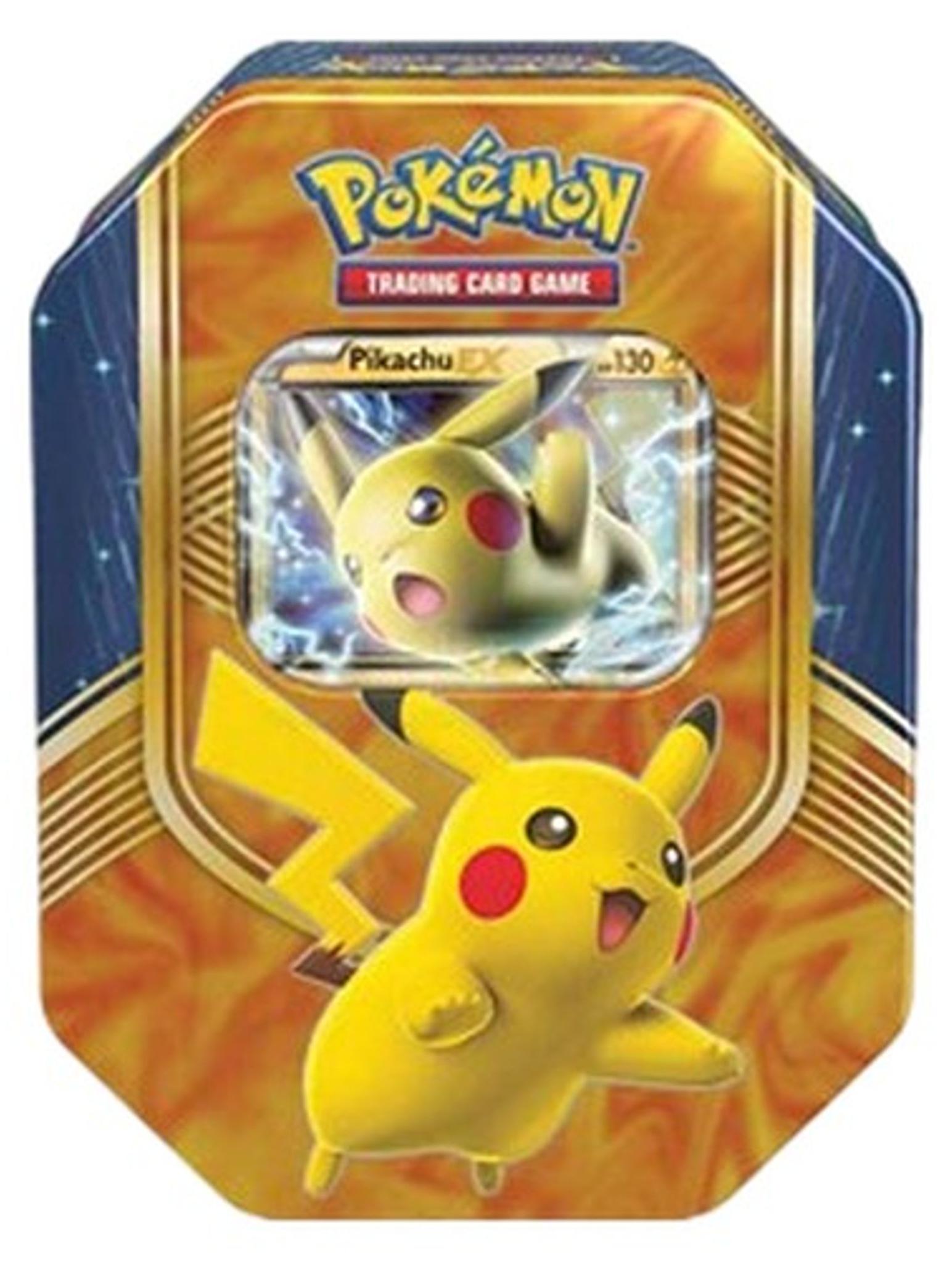 Pokemon Battle Heart Tin: Pikachu EX Tin