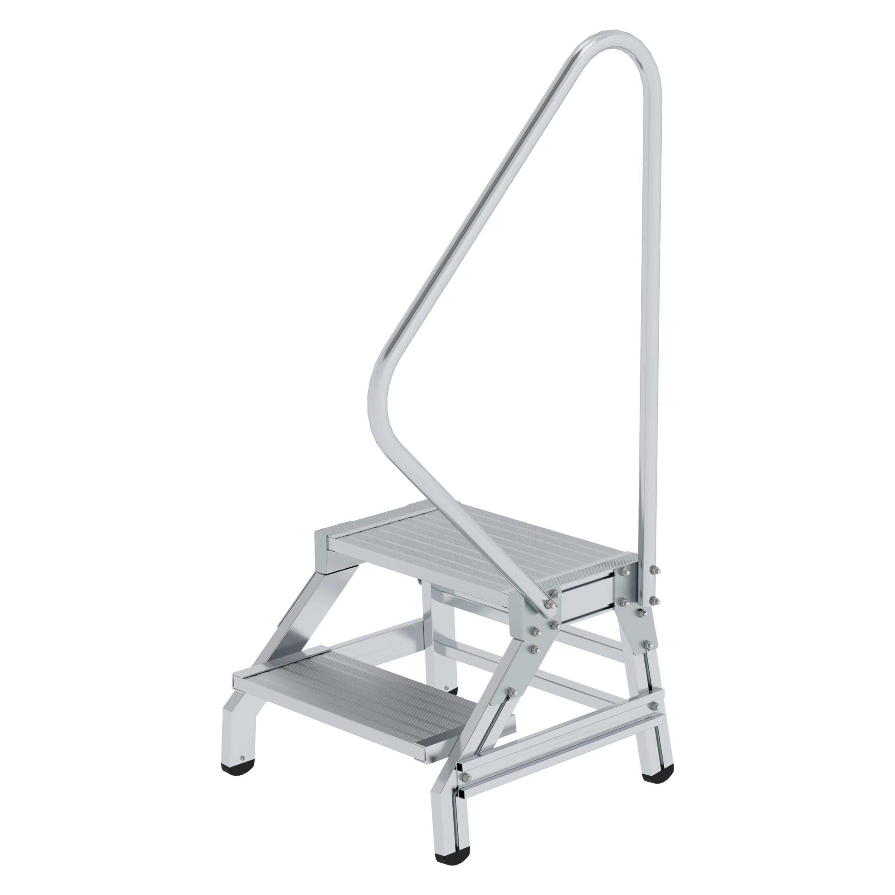 Munk Montagetritt mit Handlauf 2 Stufen (Gerüst, 50 cm) (050178)
