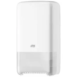 TORK Mid-size® | Spender für zwei T6-Toilettenpapierrollen, weiß (cod. 557500) - 2 Rollen