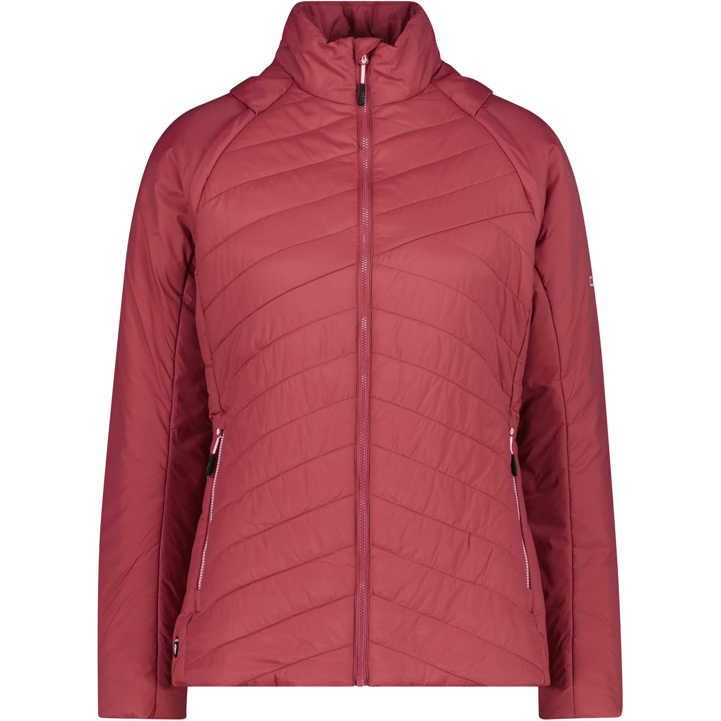 CMP Damen Isolationsjacke rot Größe XXS Trekking Wasserabweisend Wasserabweisend