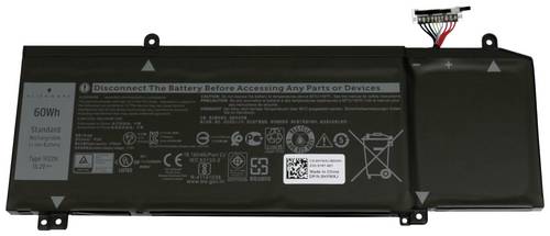 Dell Notebook-Akku 1F22N 15.2V 3750 mAh